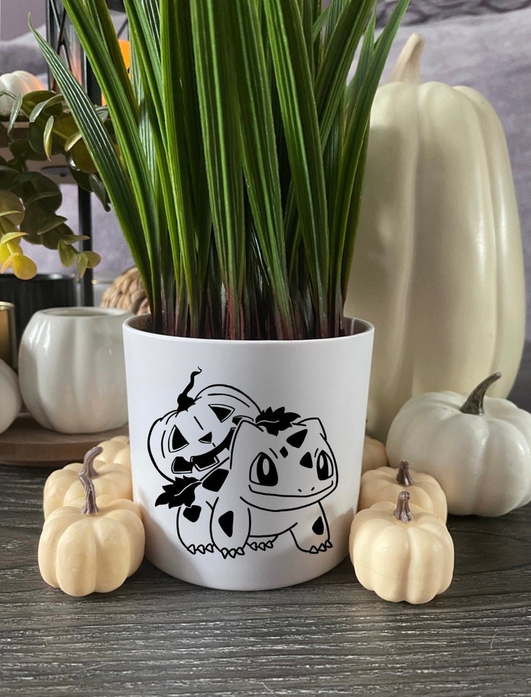 Bulbasaur Decal Sticker Vinyl Decal Customizable Fall | Etsy