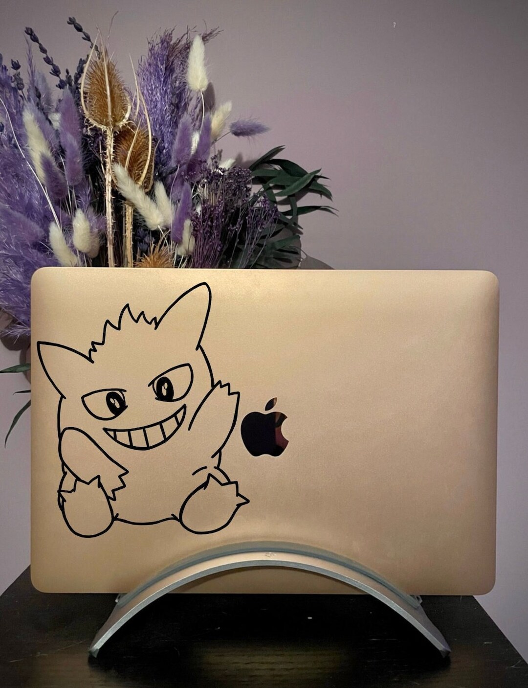 Gengar Decal Sticker Vinyl Decal Customizable Vinyl Sticker Anime Anime