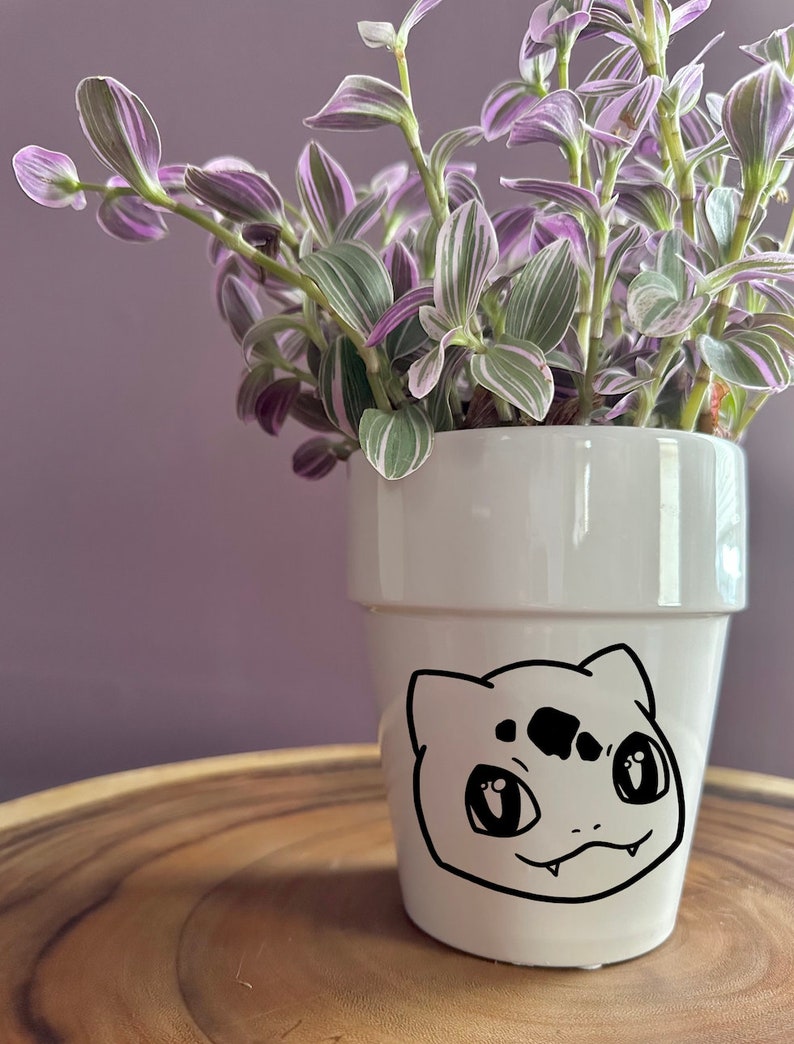 Bulbasaur Decal Sticker Vinyl Decal Customizable Vinyl - Etsy