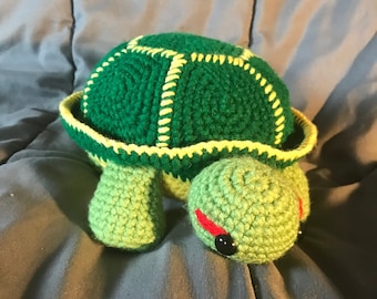 Crocheted Turtle Plushie