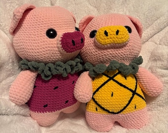 Fluffy Fruit Pig
