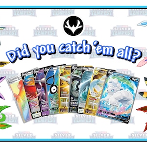 Silver Tempest Checklist includes Trainer Gallery for Tracking Pokemon Cards LIKE: Alolan Vulpix V All Formats 3 pages image 1