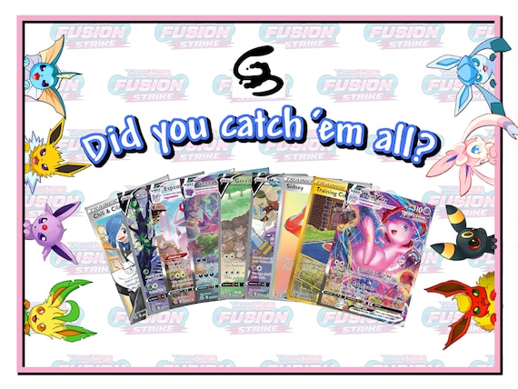 pokemon fusion strike card set Sword & Shield: Fusion Strike