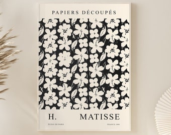 Impression du marché aux fleurs Matisse, art botanique pour pépinière (téléchargement numérique)