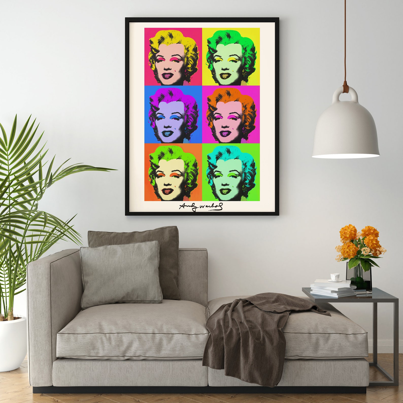 Andy Warhol Marilyn Monroe Poster Prints Exhibition Poster - Etsy