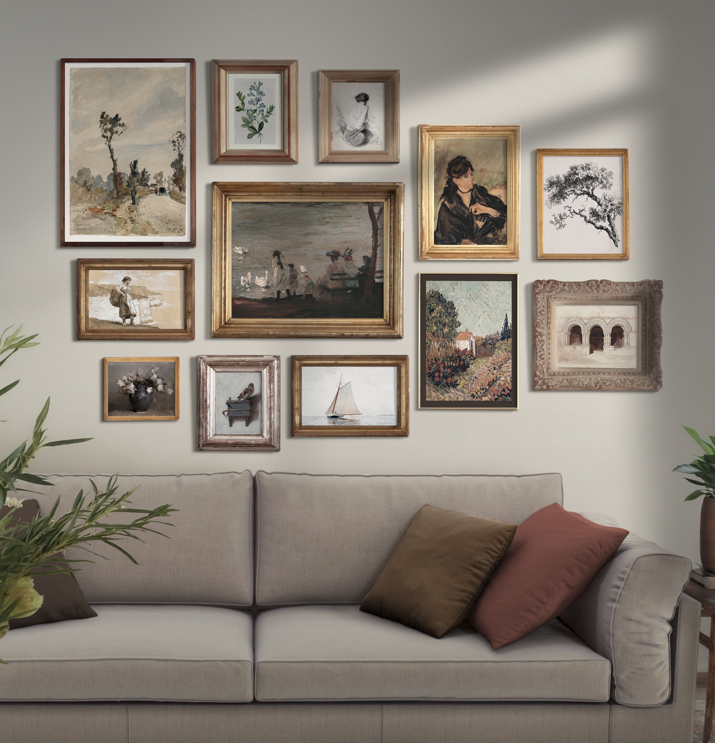 12+ Living Room Drawings