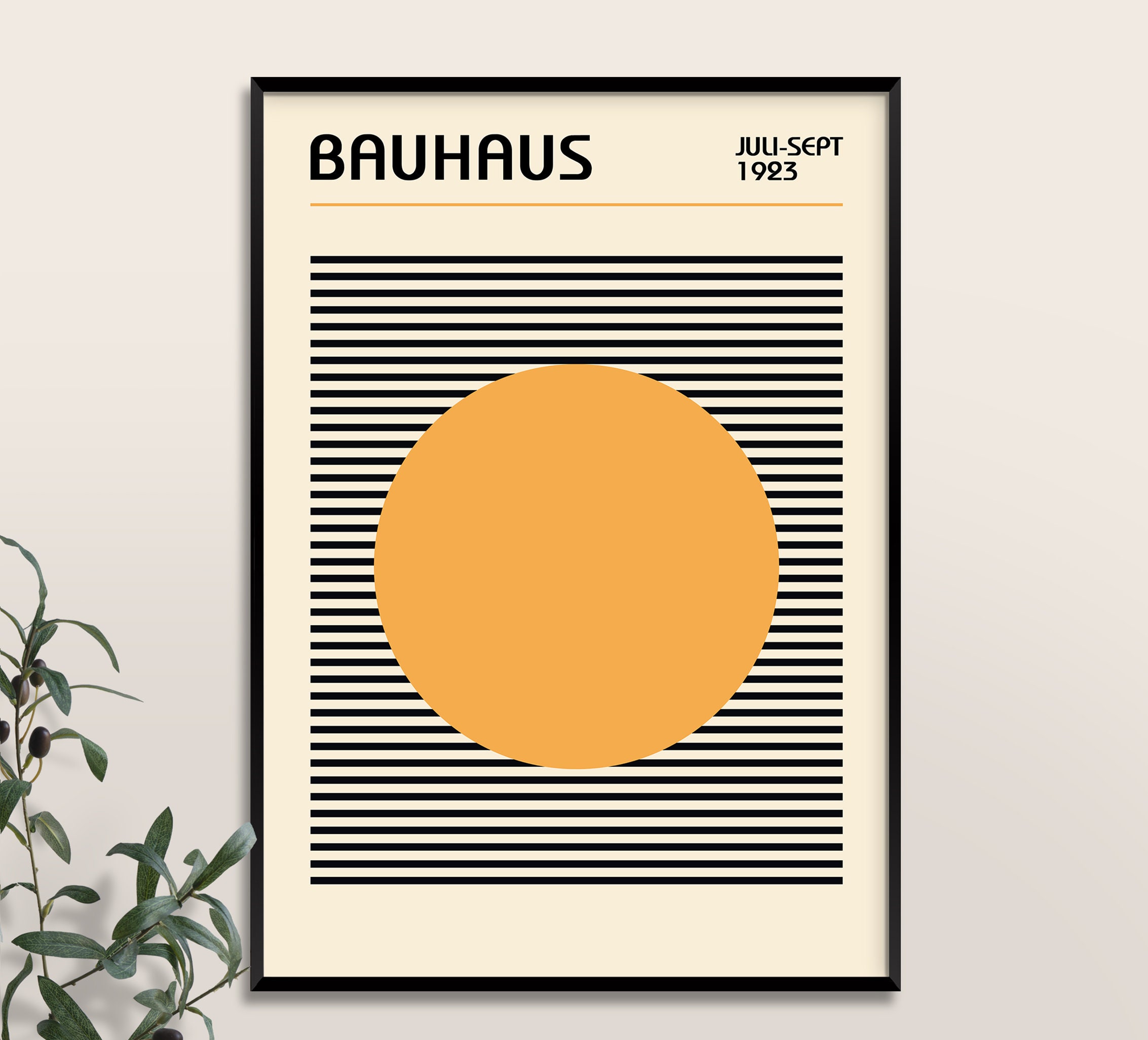 Bauhaus Exhibition Poster, Bauhaus Poster, Bauhaus Art Print