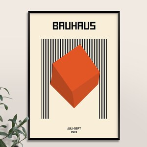 Bauhaus Poster, Bauhaus Print, Bauhaus Wall Art, Exhibition Poster, Geometric Poster, Gallery Wall Art Set, Printable Abstract, Home Decor