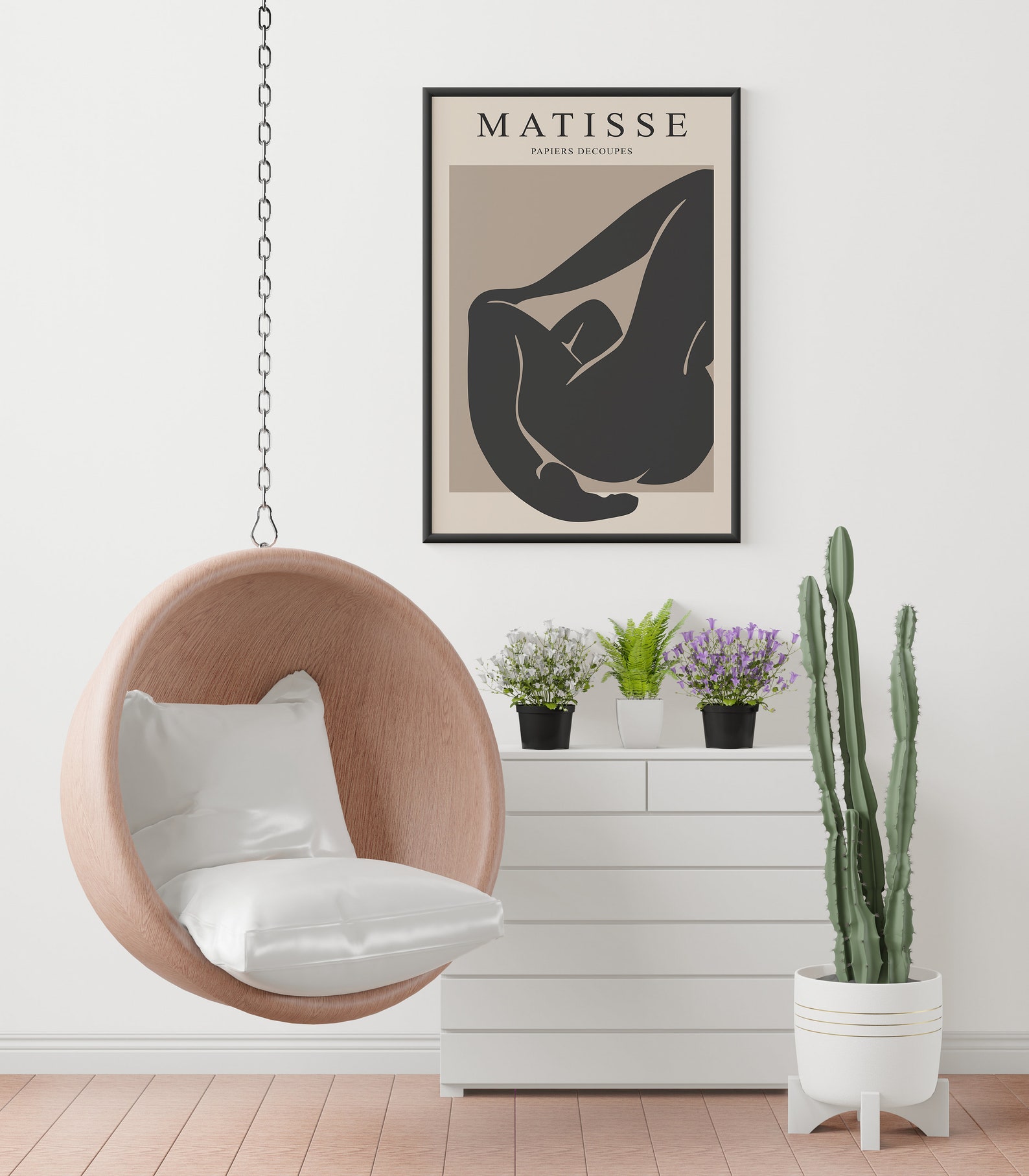 Brown & Beige Matisse Nude: Details - mlc0cs0