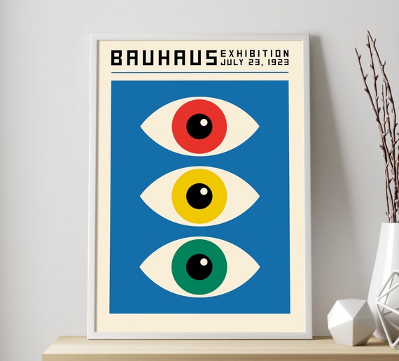 Bauhaus Exhibition Poster Bauhaus Poster Bauhaus Art Print - Etsy