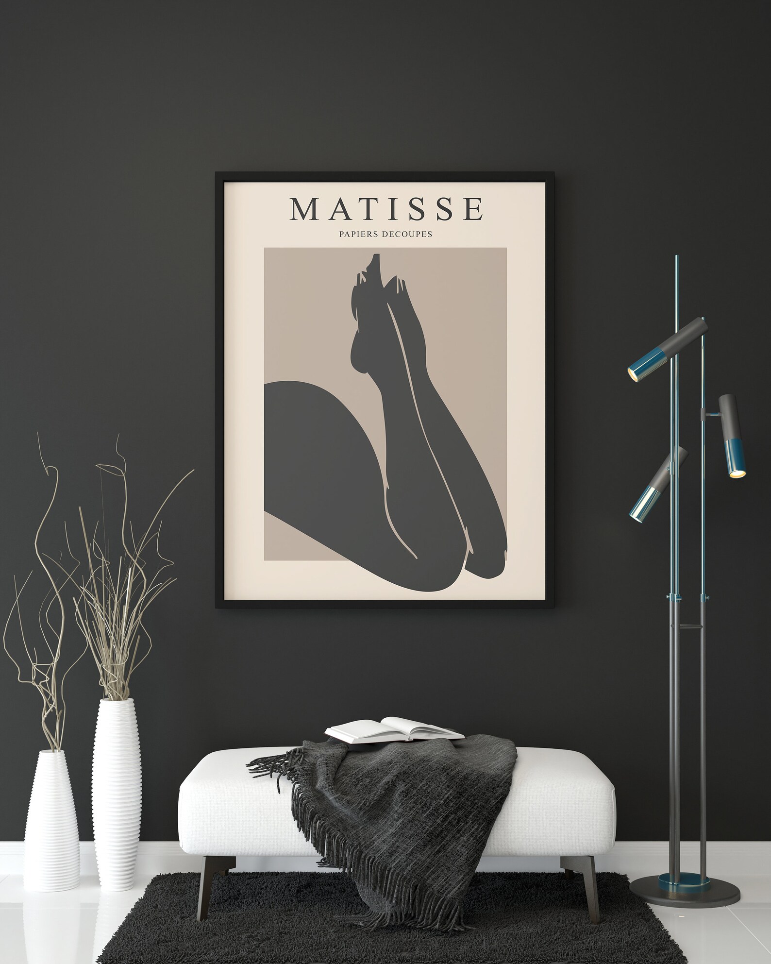 Brown & Beige Matisse Nude: Details - mk9jpta