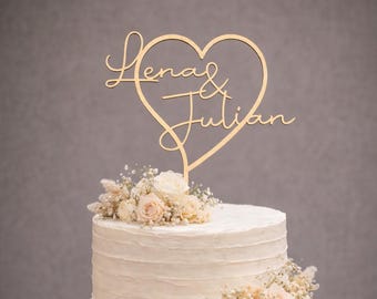 Caketopper Hochzeit, Hochzeitstorte Deko, Cake Topper Hochzeit, Torten Deko Hochzeit, Deko Hochzeit, Elegante Hochzeitstorte, Torten Deko
