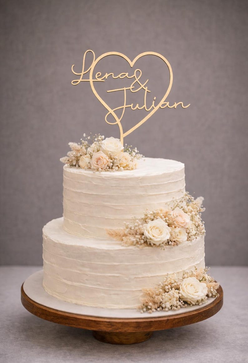 Cake Topper Hochzeit, Hochzeitstorte Deko, Caketopper Hochzeit, Kuchendekoration, Hochzeitsdeko, Deko Hochzeit, Tisch Deko Hochzeit, Elegante Hochzeitstorte, Hochzeitstorte Idee, Kuchendeko, Torten Deko Hochzeit, Hochzeit Zubehör, Torten Deko
