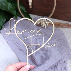 Caketopper Hochzeit, Hochzeitstorte Deko, Cake Topper Hochzeit, Torten Deko Hochzeit, Deko Hochzeit, Elegante Hochzeitstorte, Torten Deko imagem 13