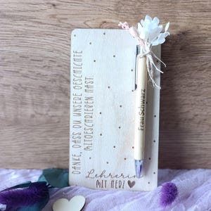 Abschied Geschenk für Lehrerin, Danke Geschenk, Geschenk für die Lehrerin, Geschenk für Lehrer Grundschule, Geschenk für Lehrerin, Geschenk für Lehrerin Abschied, Geschenk Lehrer, Geschenk Lehrerin Abschied, Geschenk Lehrerin Grundschule, Kugelschreiber Graviert, Lehrerin Geschenkidee, Lehrerin mit Herz, Persönliches Geschenk