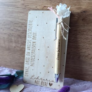 Abschied Geschenk für Lehrerin, Danke Geschenk, Geschenk für die Lehrerin, Geschenk für Lehrer Grundschule, Geschenk für Lehrerin, Geschenk für Lehrerin Abschied, Geschenk Lehrer, Geschenk Lehrerin Abschied, Geschenk Lehrerin Grundschule, Kugelschreiber Graviert, Lehrerin Geschenkidee, Lehrerin mit Herz, Persönliches Geschenk