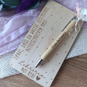 Abschied Geschenk für Lehrerin, Danke Geschenk, Geschenk für die Lehrerin, Geschenk für Lehrer Grundschule, Geschenk für Lehrerin, Geschenk für Lehrerin Abschied, Geschenk Lehrer, Geschenk Lehrerin Abschied, Geschenk Lehrerin Grundschule, Kugelschreiber Graviert, Lehrerin Geschenkidee, Lehrerin mit Herz, Persönliches Geschenk