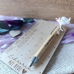 Abschied Geschenk für Lehrerin, Danke Geschenk, Geschenk für die Lehrerin, Geschenk für Lehrer Grundschule, Geschenk für Lehrerin, Geschenk für Lehrerin Abschied, Geschenk Lehrer, Geschenk Lehrerin Abschied, Geschenk Lehrerin Grundschule, Kugelschreiber Graviert, Lehrerin Geschenkidee, Lehrerin mit Herz, Persönliches Geschenk