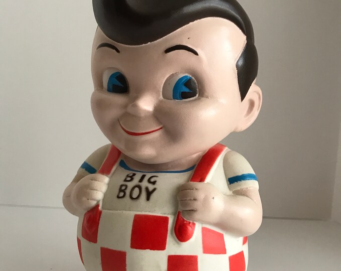 Vintage Bobs Big Boy Coin Bank Hard Vinyl Aplastic Etsy