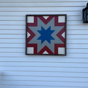 Handmade 2x2 Outdoor Barn Quilt