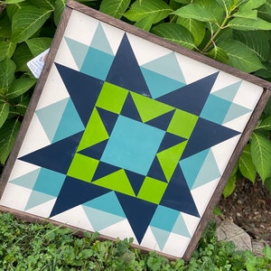 2x2 Handmade Barn Quilt - Etsy
