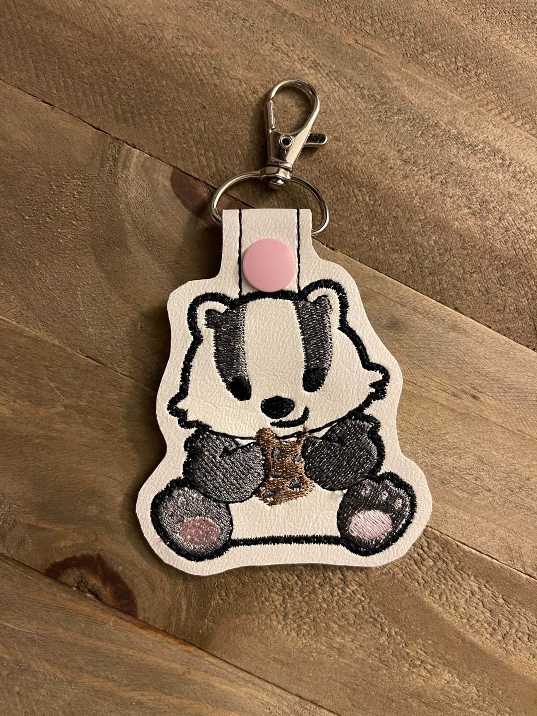 Honey Badger Keychain/key Fob Etsy