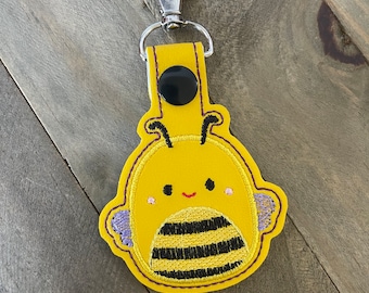 Bee Keychain/Key Fob
