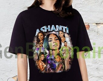 NEW LIMITED Inspired By Ashanti T-SHIRT Hip Hop Rap Tour Merch Vintage NEW LIMITED Inspired By Ashanti T-SHIRT Hip Hop Rap Tour Merch Vintage