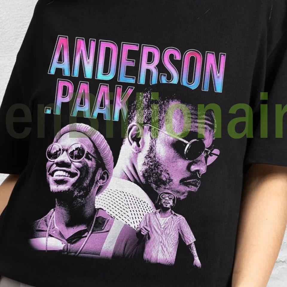 ミュージックTシャツANDERSON .PAAKアンダーソンパーク　XL黒