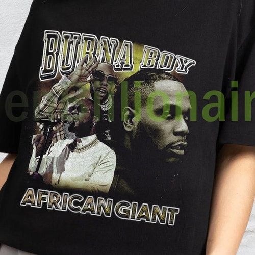 Burna Boy Tshirt Etsy
