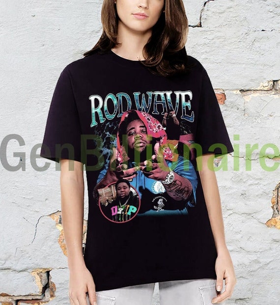 ROD WAVE Rap Hip Hop 90s Bootleg T Shirt New Men Women Size | Etsy