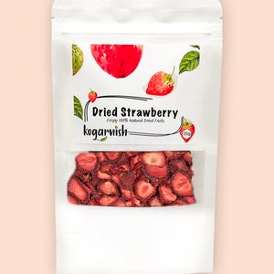Dried Strawberry, Dehydrated Strawberries 30g