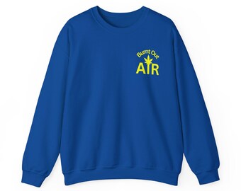 Sweatshirt- Front & BACK design. Burnt Out Air