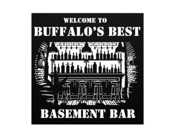 CUSTOM Personalized Metal Bar Sign Black Steel - FREE SHIPPING!