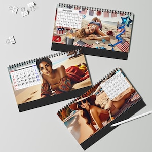 GIRLS  Desktop Calendar