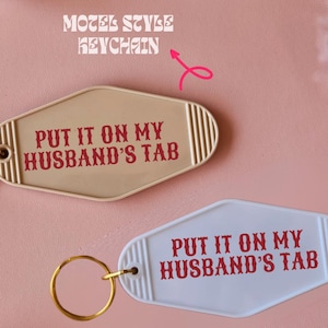 Motel Style Keychain, Trendy Keychain, Key Holder, Key Accessory, Cute Keychain, Personalized Gift, Traveler Gift,