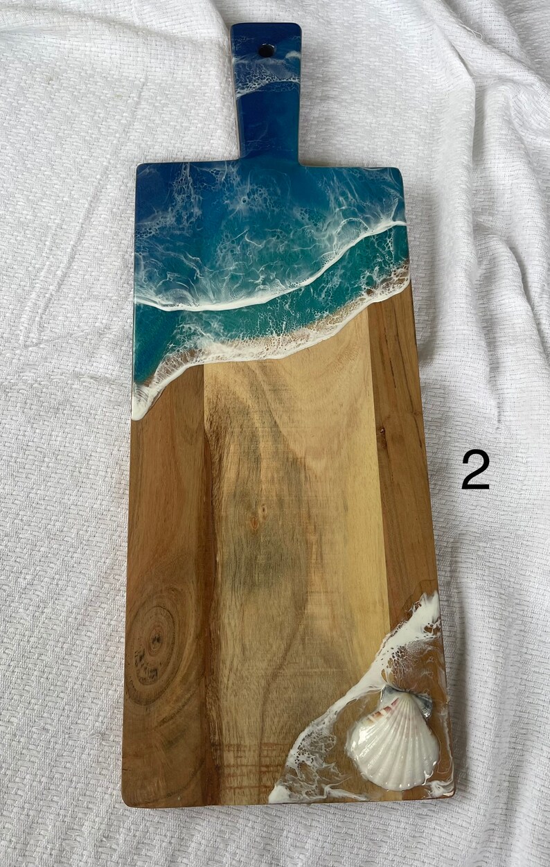 Ocean Wave Charcuterie or Cheese Boards. Serving Boards With - Etsy