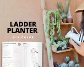 Plant Ladder Instructions Book: Garden Furniture PDF Plan (Garden Decoration, Digital Download)