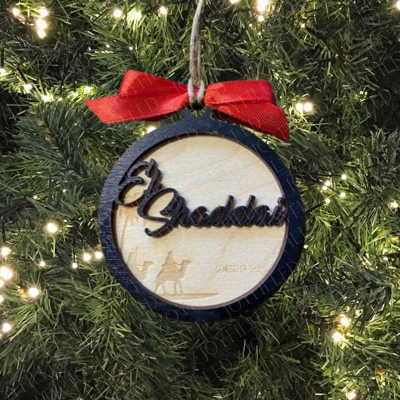 Names of God Christmas Ornaments, Set of 30, SVG Files Etsy