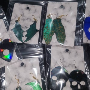 Spooky earring mystery bag