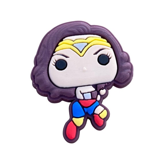 wonder woman croc charm