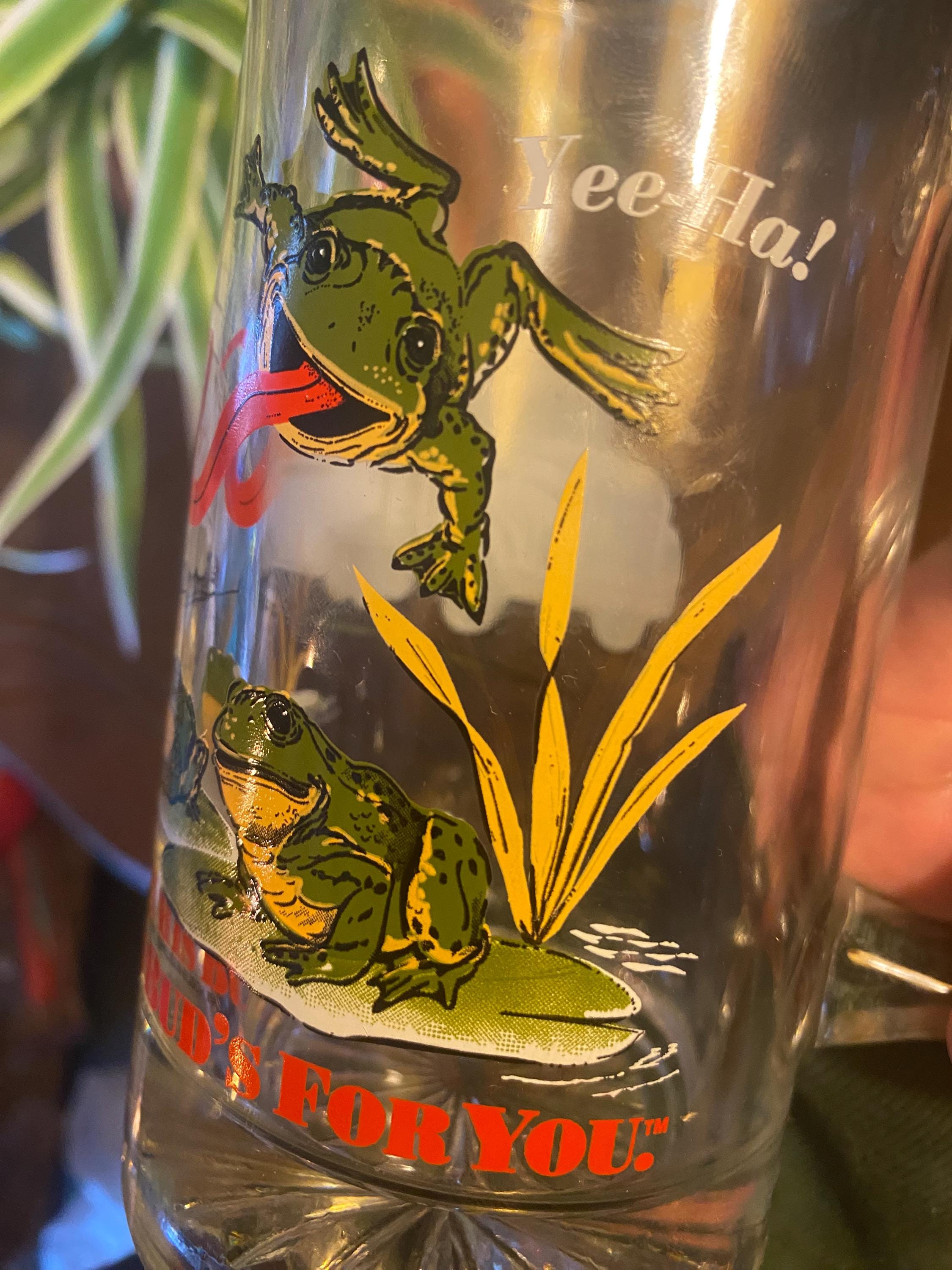 Budweiser Frog Mug - Etsy