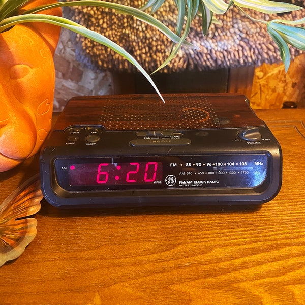 Ge Clock Radio Etsy