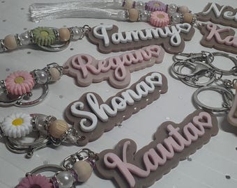 Etiquetas personalizadas para bolsos, etiquetas para mochilas infantiles, etiquetas con nombre para llaveros, ideas de regalo, etiquetas personalizadas de doble capa para bolsos, etiquetas de identificación