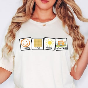 Special Education 100th Day of School Teacher Shirt, Autism Teacher 100 Days T-Shirt, RBT Tshirt, BCBA Shirt, Neurodiversity Shirt, Spec Ed