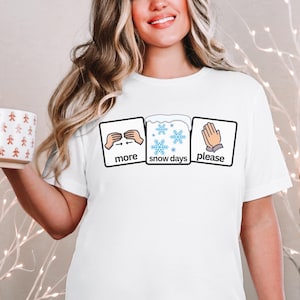 Special Education Teacher Shirt, Autism Teacher Snow Day T-Shirt, RBT Tshirt, BCBA Shirt, Neurodiversity Shirt, Spec Ed Team Group Shirts