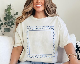 Teacher Last Day of School Autograph Shirt, 2025 2026 End of School Year Keepsake Tee, Teacher Student Gift, Graduation Signing T-Shirt