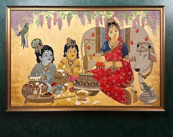 Custom "Nandlal of Braj" Artwork