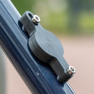 Bicycle Enclosure for Apple Airtag | Retaining case between frame and bottle holder