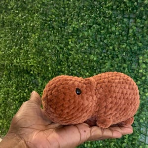 Crocheted Capybara Plushie